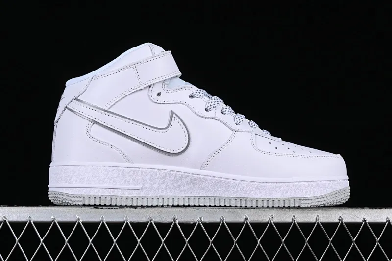 All Categories Nk Air Force 1 Air Force Series Nk Air Force 1 Mid Air Force Mid Nk Air Force 1'07 Mid Beige Silver Stars Air Force One Mid Casual Sneakers WP5623-836
